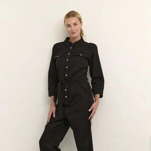 Lightweight Flattering Long Sleeved Shirt Jumpsuit
